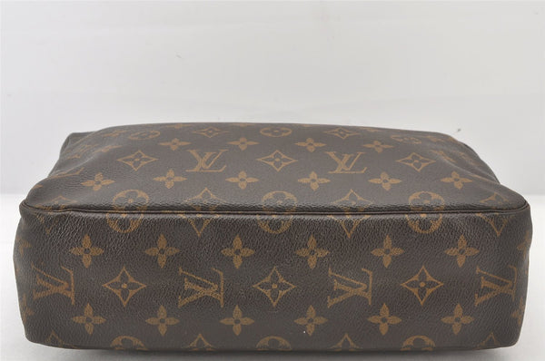 Auth Louis Vuitton Monogram Trousse Toilette 28 Clutch Bag M47522 LV Junk 5714K