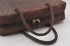 Authentic BOTTEGA VENETA Vintage Intrecciato Leather 2Way Briefcase Brown 5716K