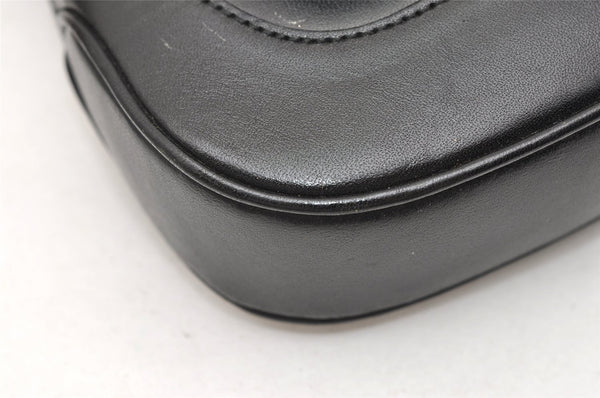 Authentic GUCCI Jackie Shoulder Hand Bag Purse Leather 0013824 Black Junk 5720K