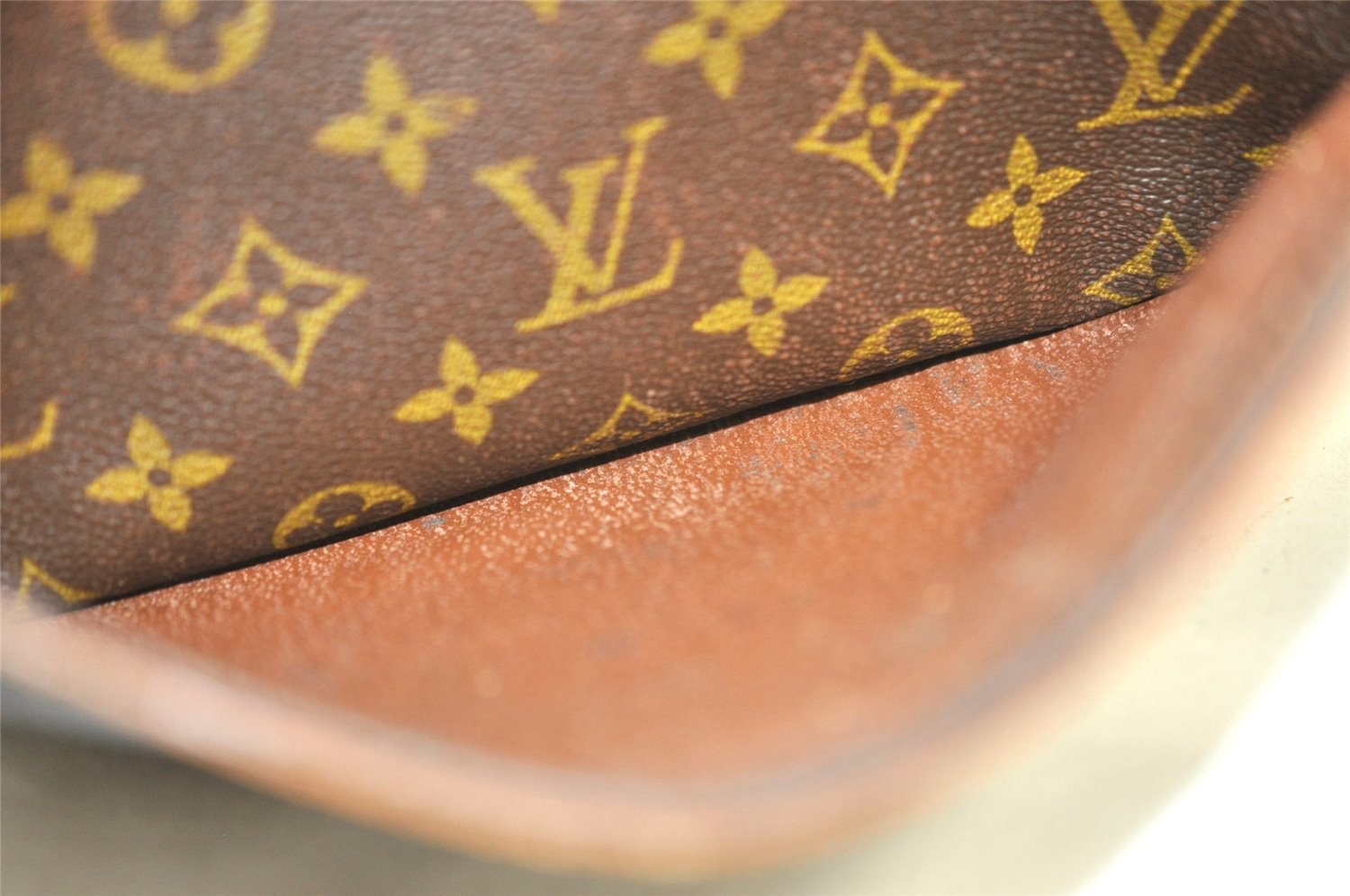 Authentic Louis Vuitton Monogram Jeune Fille GM M51225 Shoulder Cross Bag 5721I