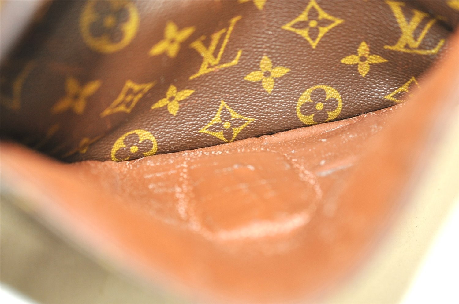 Authentic Louis Vuitton Monogram Jeune Fille GM M51225 Shoulder Cross Bag 5721I