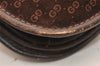 Authentic GUCCI Micro GG Suede Leather Shoulder Cross Bag Purse Brown Junk 5723K