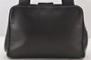 Authentic PRADA Vintage Leather Nappa Shoulder Hand Bag Purse Brown 5724K