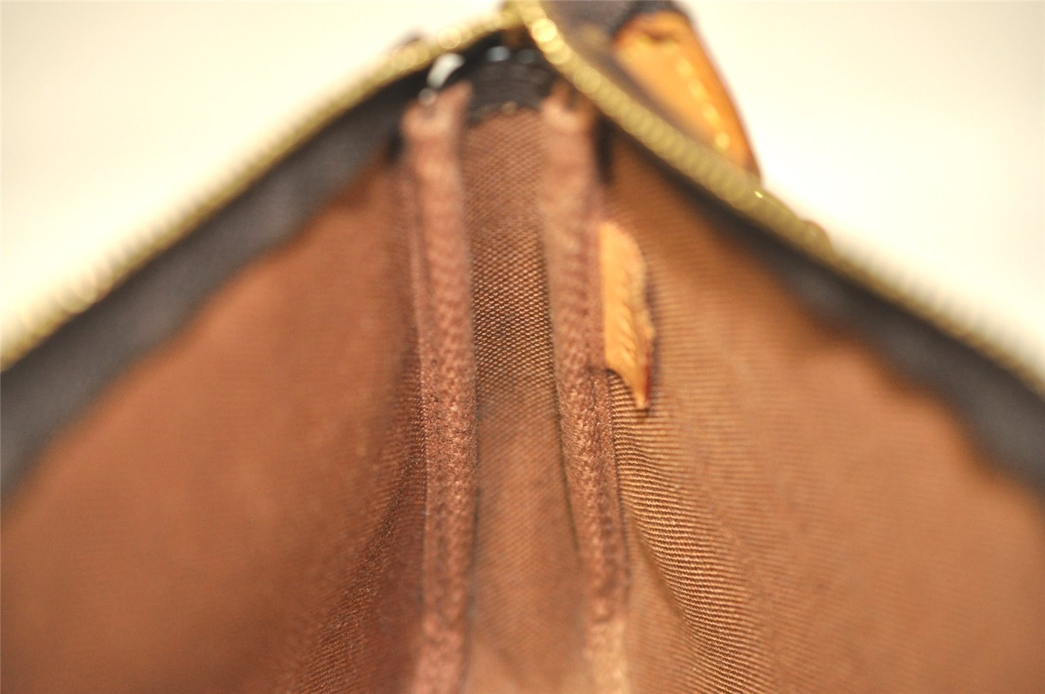 Authentic Louis Vuitton Monogram Pochette Accessoires Pouch M51980 LV 5726I