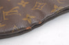 Auth Louis Vuitton Monogram Pochette Pliante Clutch Hand Bag Old Model LV 5726K