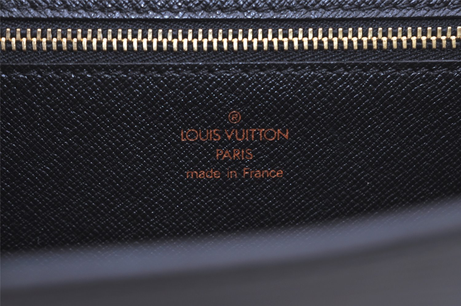 Authentic Louis Vuitton Epi Arts Deco Clutch Hand Bag Black M52632 LV 5727I