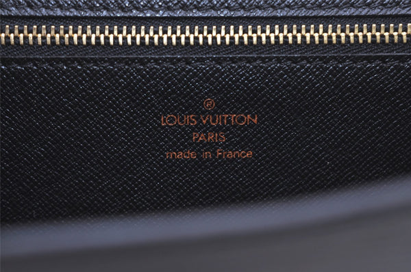 Authentic Louis Vuitton Epi Arts Deco Clutch Hand Bag Black M52632 LV 5727I