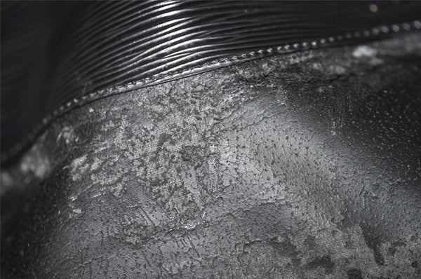 Authentic Louis Vuitton Epi Arts Deco Clutch Hand Bag Black M52632 LV 5727I