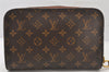 Authentic Louis Vuitton Monogram Orsay Clutch Hand Bag Purse M51790 LV 5727K