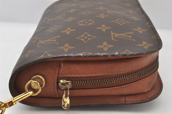 Authentic Louis Vuitton Monogram Orsay Clutch Hand Bag Purse M51790 LV 5727K