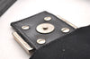 Authentic FENDI Mamma Baguette Shoulder Hand Bag Jersey Leather Black 5728I