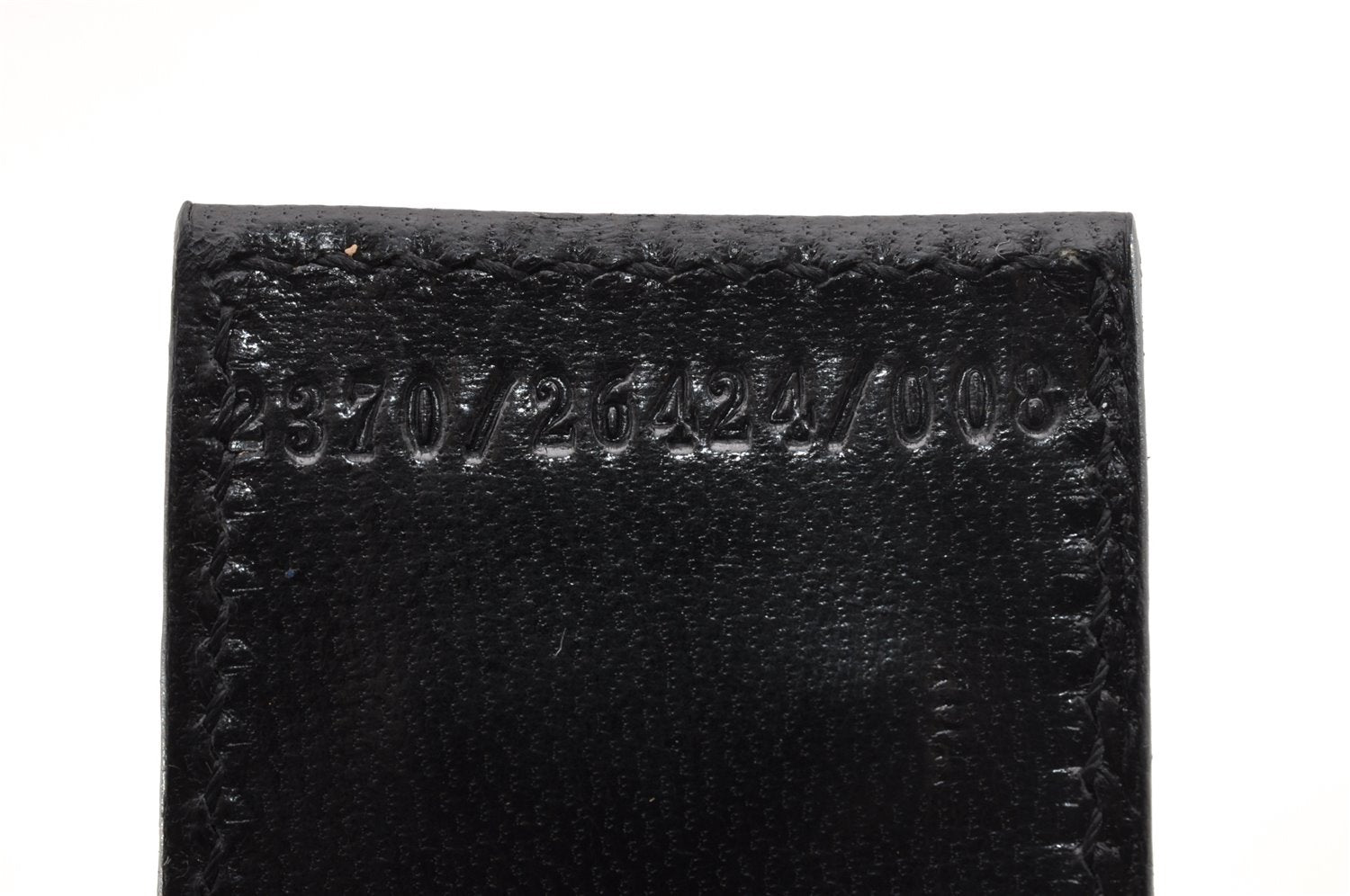Authentic FENDI Mamma Baguette Shoulder Hand Bag Jersey Leather Black 5728I