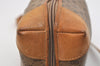 Authentic GUCCI Micro GG PVC Leather Shoulder Cross Body Bag Purse Brown 5728J