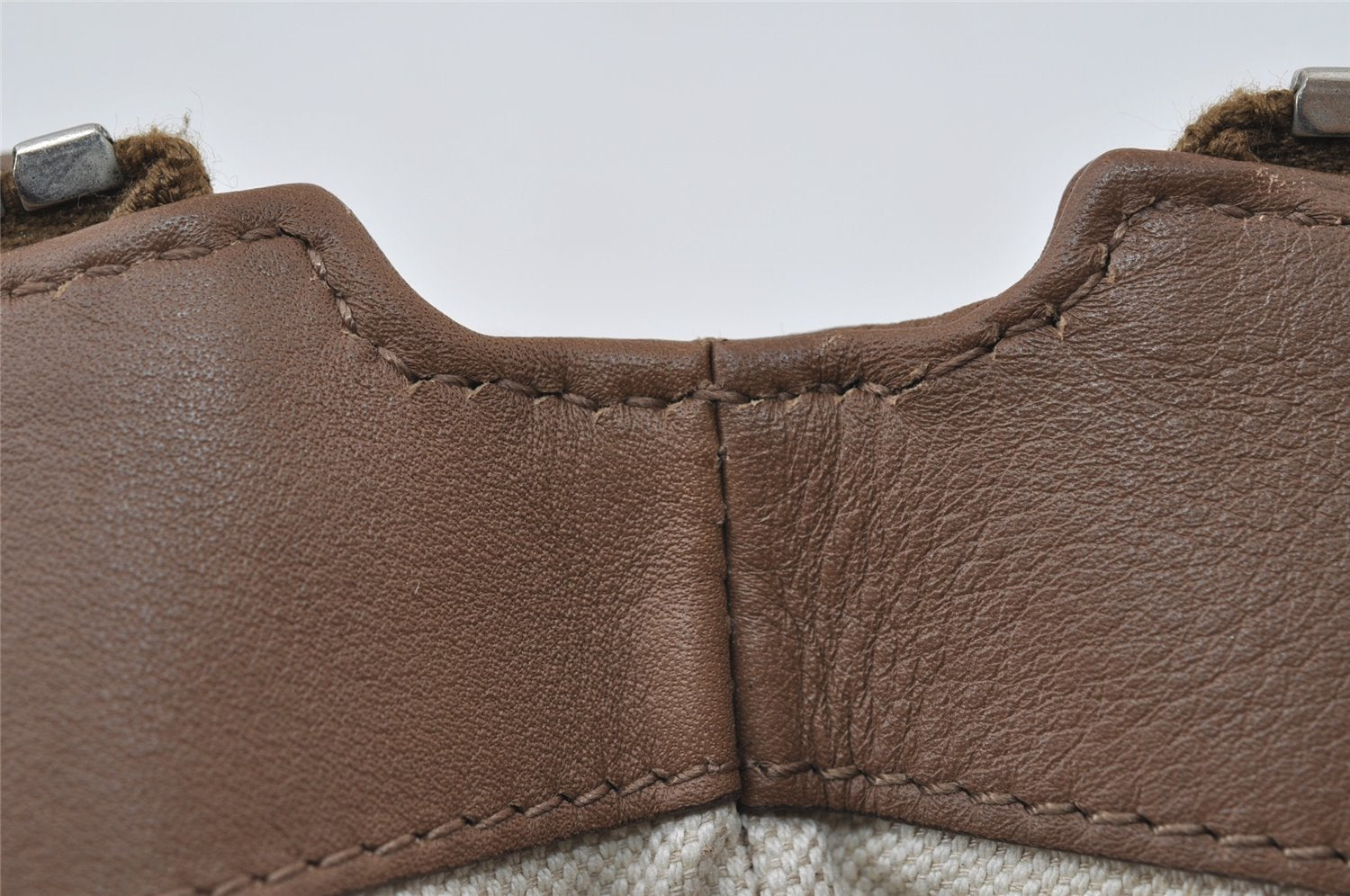 Authentic GUCCI Interlocking G Shoulder Cross Bag Leather 268244 Brown 5730I