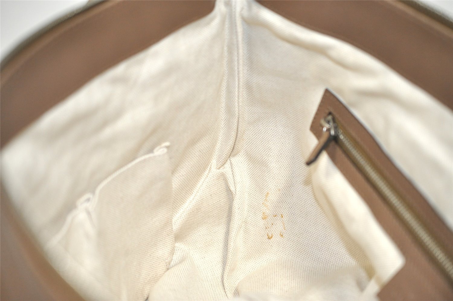 Authentic GUCCI Interlocking G Shoulder Cross Bag Leather 268244 Brown 5730I