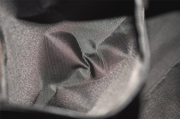 Authentic GUCCI Vintage Hand Tote Bag GG Canvas Leather 0021119 Brown 5730J