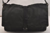 Authentic GUCCI Shoulder Cross Body Bag Nylon Leather Black Junk 5731J