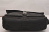 Authentic GUCCI Shoulder Cross Body Bag Nylon Leather Black Junk 5731J