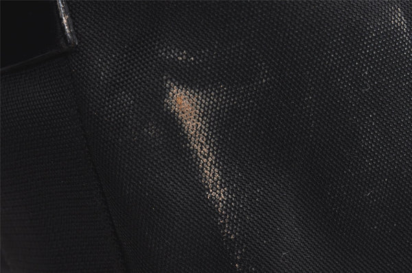 Authentic GUCCI Shoulder Cross Body Bag Nylon Leather Black Junk 5731J