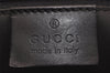 Authentic GUCCI Shoulder Cross Body Bag Nylon Leather Black Junk 5731J