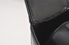 Authentic GUCCI Vintage Shoulder Hand Bag Purse Enamel Black 5731K