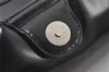 Authentic GUCCI Vintage Shoulder Hand Bag Purse Enamel Black 5731K