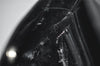 Authentic GUCCI Vintage Shoulder Hand Bag Purse Enamel Black 5731K