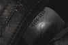 Authentic GUCCI Vintage Shoulder Hand Bag Purse Enamel Black 5731K