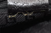 Authentic GUCCI Bamboo Kandinsky Shoulder Bag Canvas Leather 0014061 Black 5732I