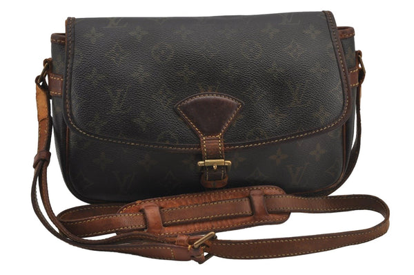 Authentic Louis Vuitton Monogram Sologne Shoulder Cross Body Bag M42250 LV 5732J