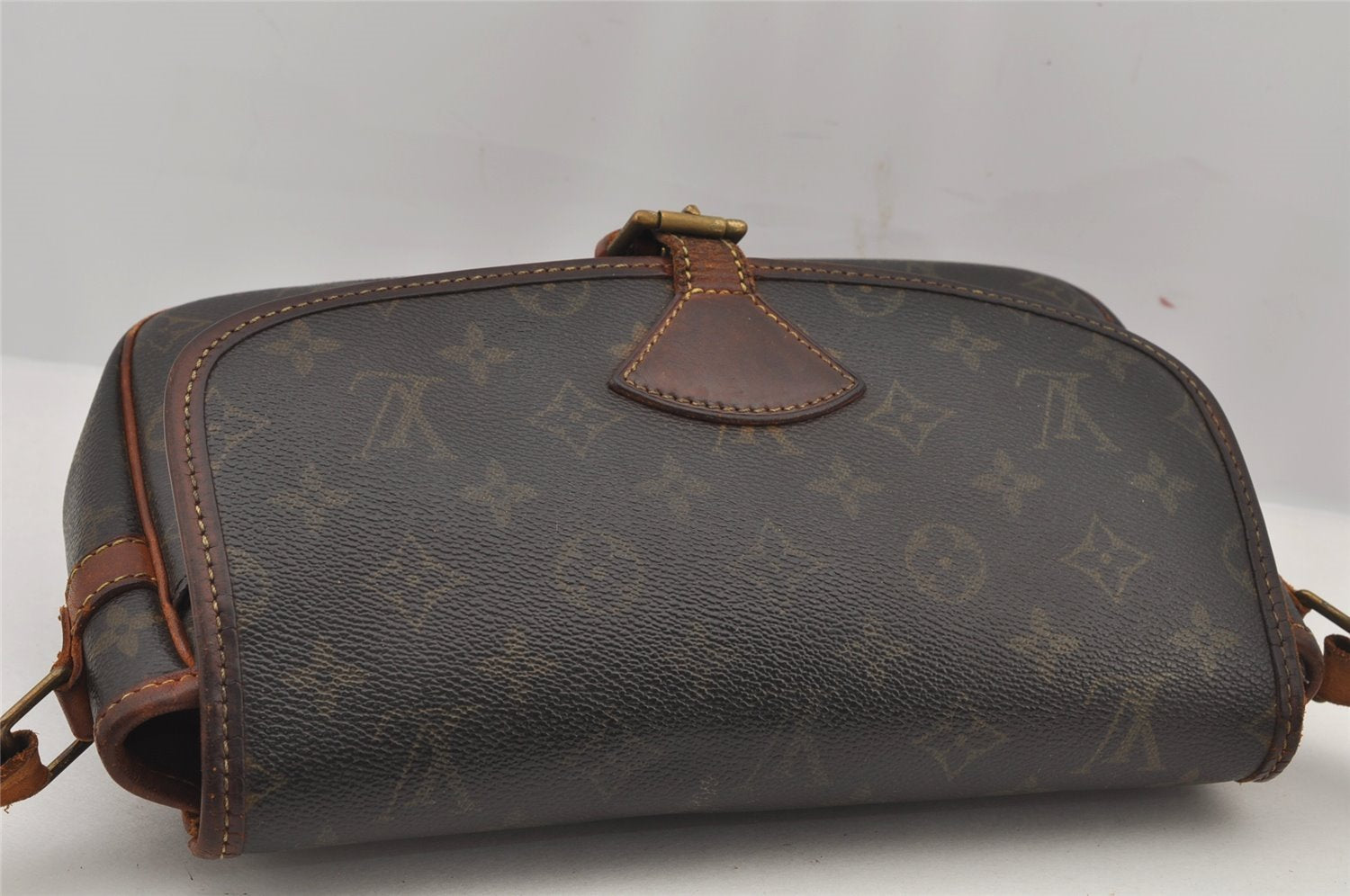 Authentic Louis Vuitton Monogram Sologne Shoulder Cross Body Bag M42250 LV 5732J