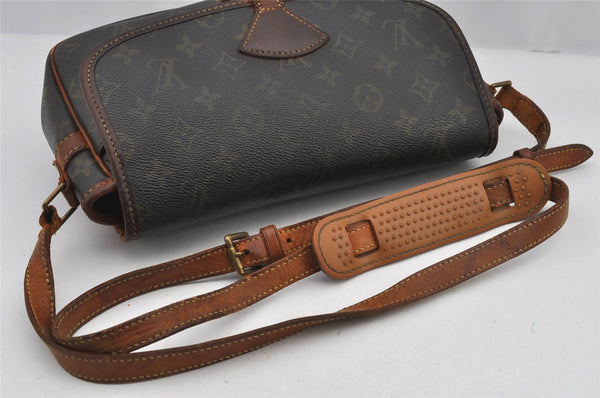 Authentic Louis Vuitton Monogram Sologne Shoulder Cross Body Bag M42250 LV 5732J