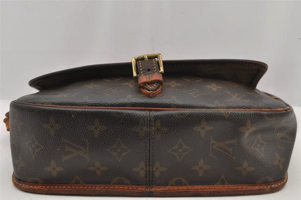 Authentic Louis Vuitton Monogram Sologne Shoulder Cross Body Bag M42250 LV 5732J