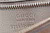 Authentic GUCCI Bamboo Daily 2Way Hand Shoulder Bag Leather 370831 Gray 5733I