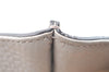 Authentic GUCCI Bamboo Daily 2Way Hand Shoulder Bag Leather 370831 Gray 5733I