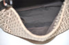 Authentic FENDI Zucchino Mamma Baguette Shoulder Bag Canvas Leather Brown 5734I