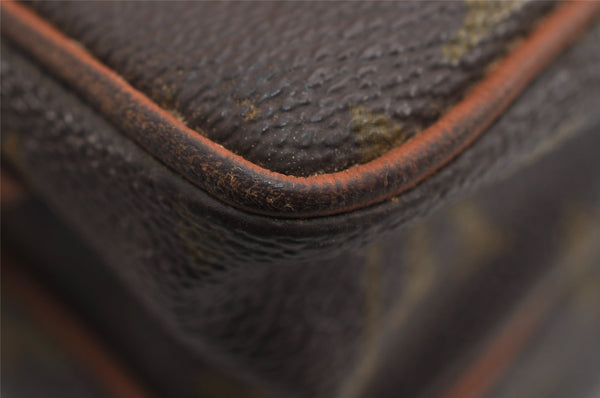 Authentic Louis Vuitton Monogram Amazone Shoulder Cross Body Bag Old Model 5734J