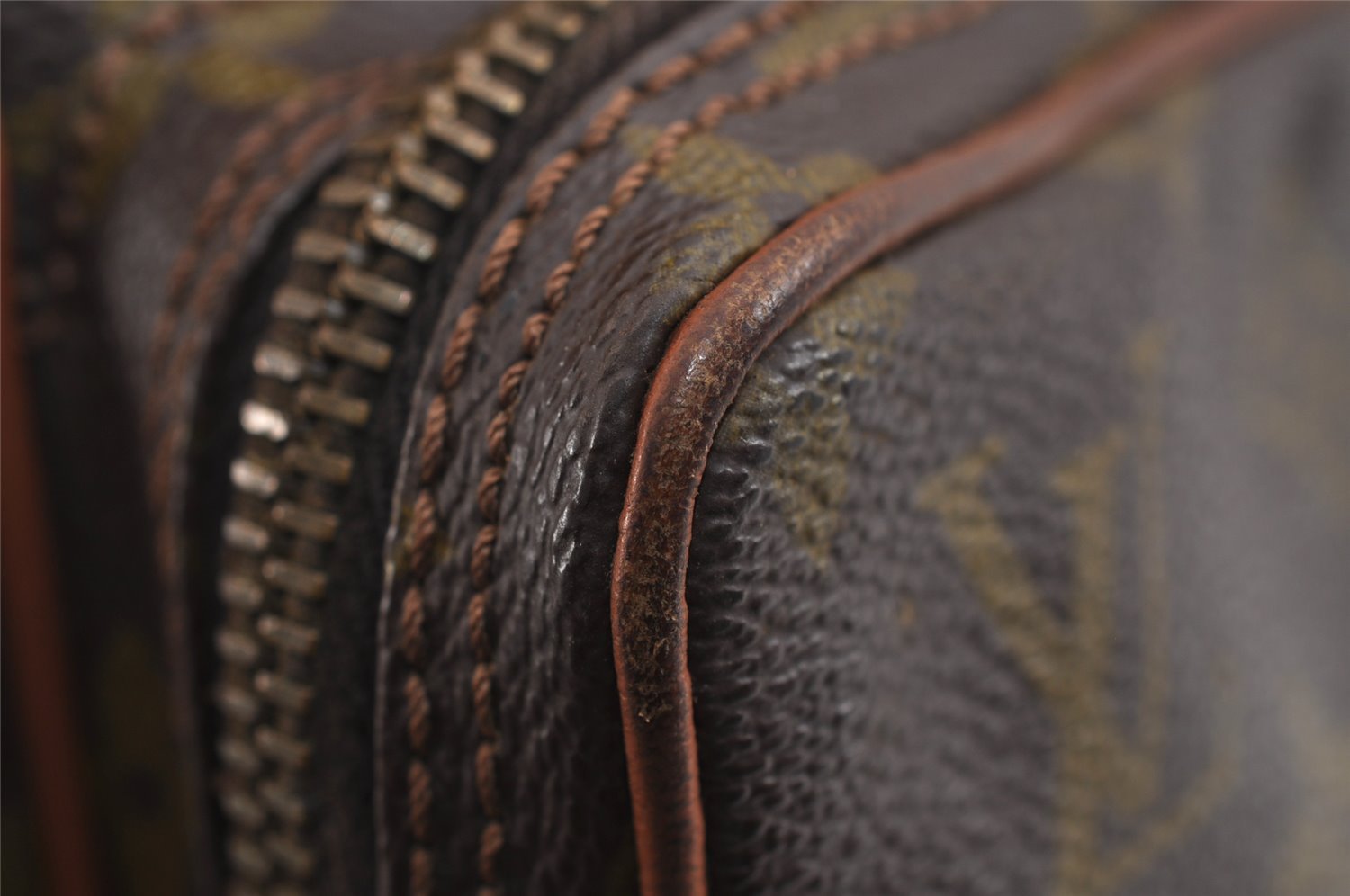 Authentic Louis Vuitton Monogram Amazone Shoulder Cross Body Bag Old Model 5734J