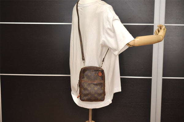 Authentic Louis Vuitton Monogram Amazone Shoulder Cross Body Bag Old Model 5734J