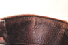 Authentic GUCCI Bamboo Shoulder Hand Bag GG Canvas Leather 232946 Brown 5734K