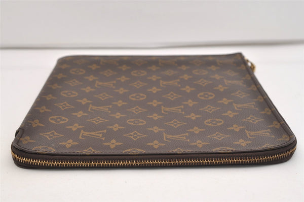 Authentic Louis Vuitton Monogram Poche Documents 33 M53457 Document Case 5735J