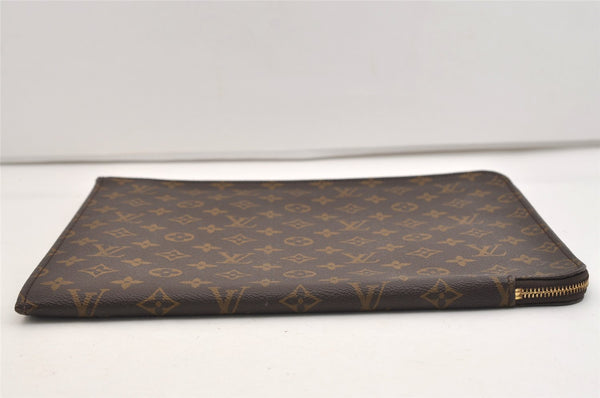 Authentic Louis Vuitton Monogram Poche Documents 33 M53457 Document Case 5735J