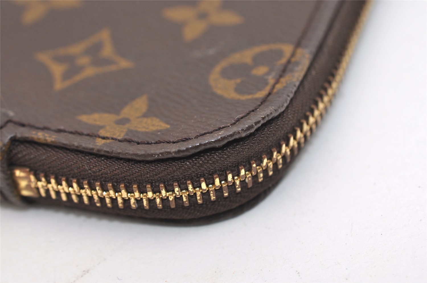 Authentic Louis Vuitton Monogram Poche Documents 33 M53457 Document Case 5735J