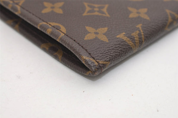 Authentic Louis Vuitton Monogram Poche Documents 33 M53457 Document Case 5735J