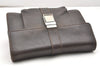 Authentic GUCCI Vintage Clutch Hand Bag Purse Leather Brown 5735K