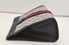 Authentic GUCCI Sherry Line Clutch Hand Bag Purse GG PVC Leather Navy Blue 5736J