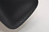 Authentic GUCCI Sherry Line Clutch Hand Bag Purse GG PVC Leather Navy Blue 5736J