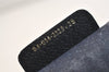 Authentic GUCCI Sherry Line Clutch Hand Bag Purse GG PVC Leather Navy Blue 5736J