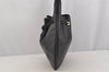Authentic GUCCI Bamboo Shoulder Hand Bag Purse Leather 0014033 Black 5737J
