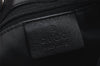 Authentic GUCCI Bamboo Shoulder Hand Bag Purse Leather 0014033 Black 5737J